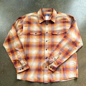 Patagonia Organic Hemp button down long sleeve